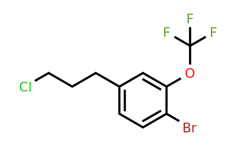 1806381-37-2 | 2-Bromo-5-(3-chloropropyl)(trifluoromethoxy)benzene
