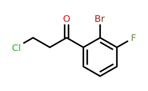 1806381-45-2 | 1-(2-Bromo-3-fluorophenyl)-3-chloropropan-1-one