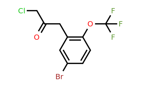 1806381-64-5 | 1-(5-Bromo-2-(trifluoromethoxy)phenyl)-3-chloropropan-2-one