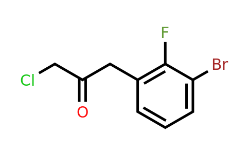 1806381-69-0 | 1-(3-Bromo-2-fluorophenyl)-3-chloropropan-2-one