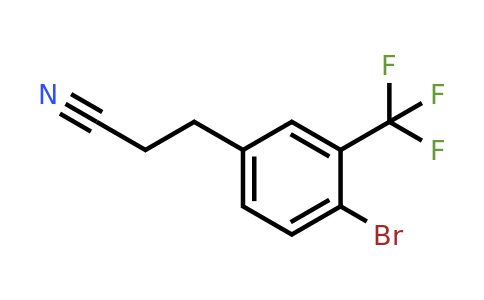 1806381-73-6 | 3-(4-Bromo-3-(trifluoromethyl)phenyl)propanenitrile