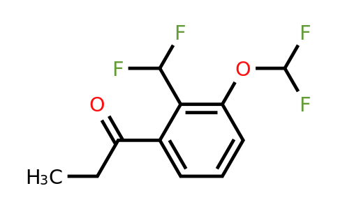 1806381-83-8 | 1-(3-(Difluoromethoxy)-2-(difluoromethyl)phenyl)propan-1-one