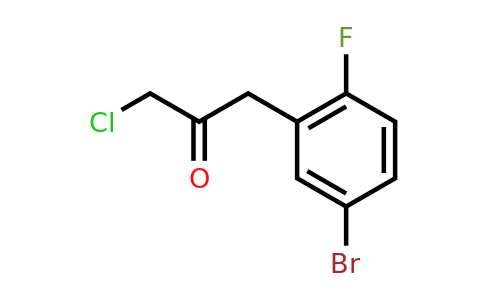 1806381-85-0 | 1-(5-Bromo-2-fluorophenyl)-3-chloropropan-2-one