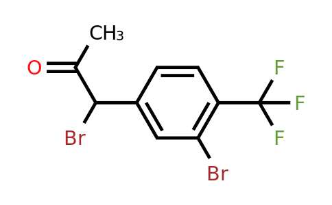 1806381-92-9 | 1-Bromo-1-(3-bromo-4-(trifluoromethyl)phenyl)propan-2-one