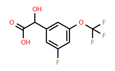 1806382-54-6 | 3-Fluoro-5-(trifluoromethoxy)mandelic acid
