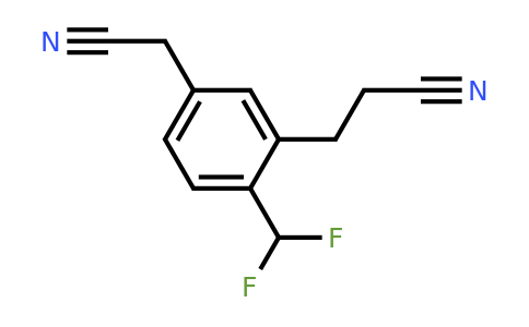 1806382-96-6 | 3-(2-Cyanoethyl)-4-(difluoromethyl)phenylacetonitrile