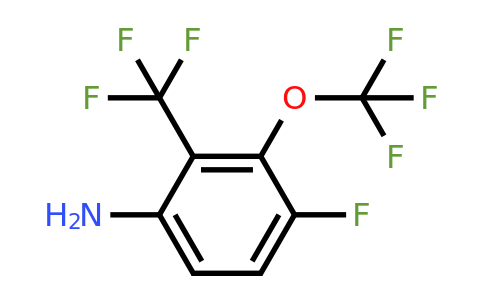1806383-50-5 | 4-Fluoro-3-trifluoromethoxy-2-(trifluoromethyl)aniline