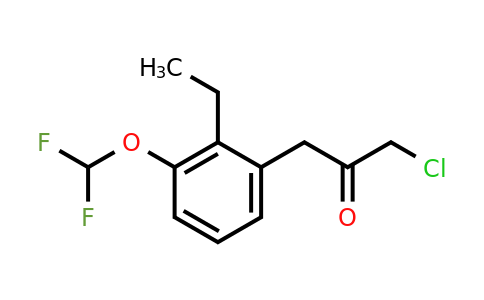 1806383-90-3 | 1-Chloro-3-(3-(difluoromethoxy)-2-ethylphenyl)propan-2-one