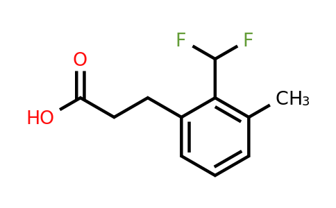 1806384-12-2 | 2-(Difluoromethyl)-3-methylphenylpropanoic acid