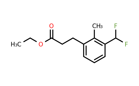 1806384-25-7 | Ethyl 3-(difluoromethyl)-2-methylphenylpropanoate