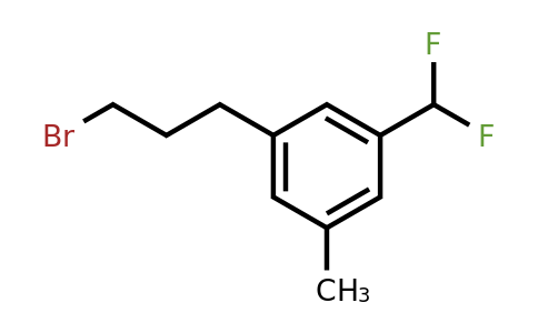 1806384-41-7 | 3-(3-Bromopropyl)-5-(difluoromethyl)toluene