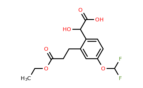 1806385-66-9 | 4-(Difluoromethoxy)-2-(3-ethoxy-3-oxopropyl)mandelic acid