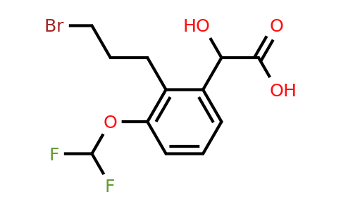 1806385-79-4 | 2-(3-Bromopropyl)-3-(difluoromethoxy)mandelic acid