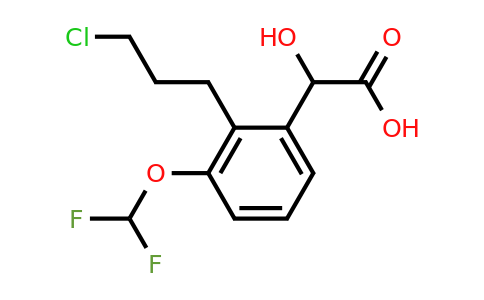 1806385-88-5 | 2-(3-Chloropropyl)-3-(difluoromethoxy)mandelic acid