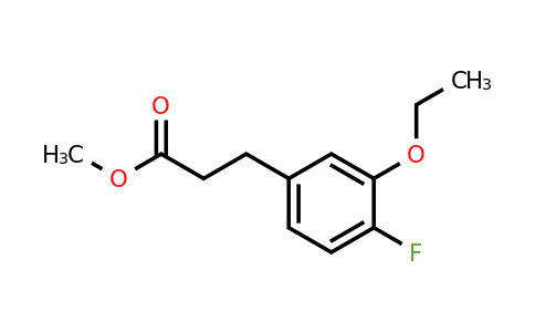 1806386-54-8 | Methyl 3-ethoxy-4-fluorophenylpropanoate