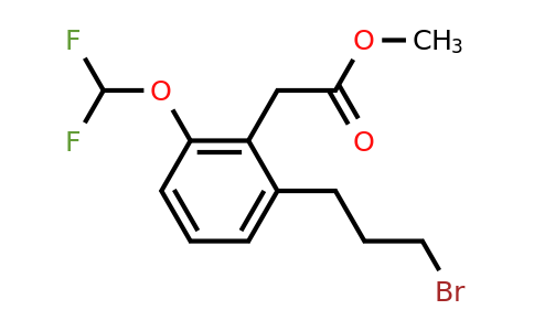 1806386-85-5 | Methyl 2-(3-bromopropyl)-6-(difluoromethoxy)phenylacetate