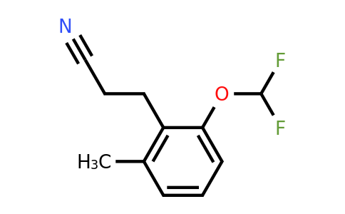 1806387-12-1 | 2-(Difluoromethoxy)-6-methylphenylpropanenitrile