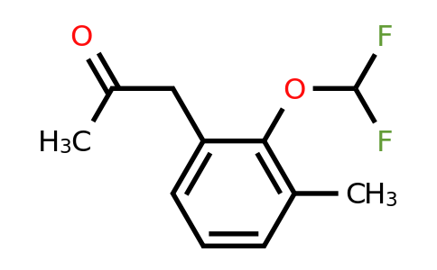 1806387-54-1 | 1-(2-(Difluoromethoxy)-3-methylphenyl)propan-2-one