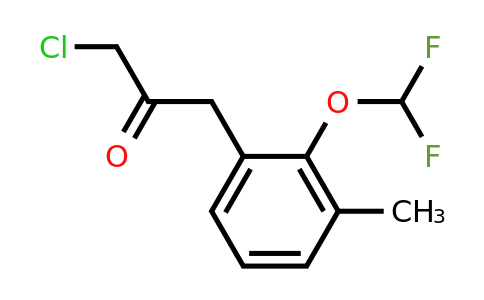 1806387-65-4 | 1-Chloro-3-(2-(difluoromethoxy)-3-methylphenyl)propan-2-one