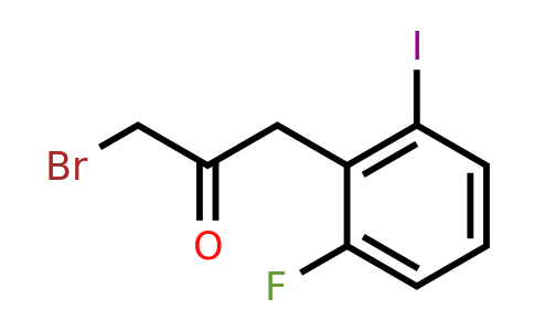1806387-97-2 | 1-Bromo-3-(2-fluoro-6-iodophenyl)propan-2-one