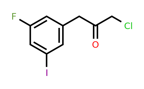 1806388-02-2 | 1-Chloro-3-(3-fluoro-5-iodophenyl)propan-2-one