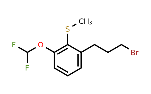 1806388-07-7 | 2-(3-Bromopropyl)-6-(difluoromethoxy)thianisole