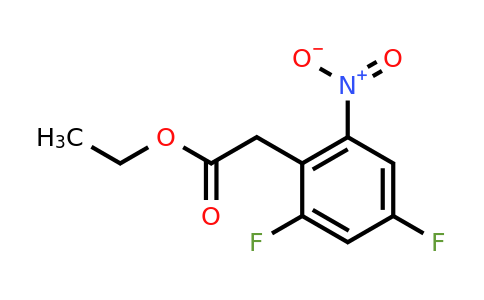 1806388-16-8 | Ethyl 2,4-difluoro-6-nitrophenylacetate