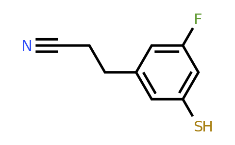 1806388-17-9 | 3-Fluoro-5-mercaptophenylpropanenitrile