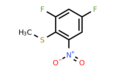 1806388-32-8 | 2,4-Difluoro-6-nitrothioanisole