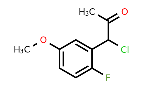 1806389-04-7 | 1-Chloro-1-(2-fluoro-5-methoxyphenyl)propan-2-one