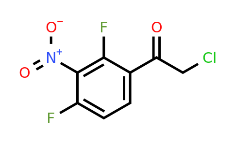 1806389-12-7 | 2',4'-Difluoro-3'-nitrophenacyl chloride