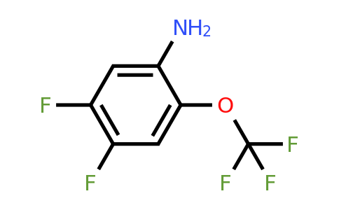 1806389-32-1 | 4,5-Difluoro-2-(trifluoromethoxy)aniline
