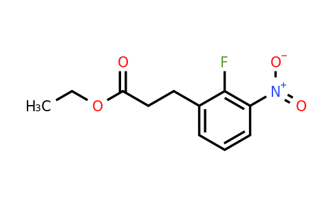 1806389-53-6 | Ethyl 2-fluoro-3-nitrophenylpropanoate