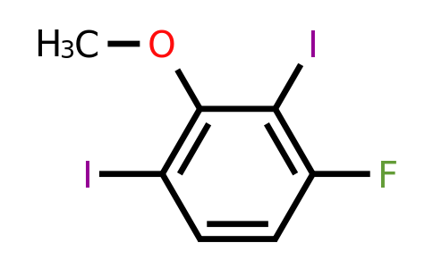 1806389-57-0 | 2,6-Diiodo-3-fluoroanisole