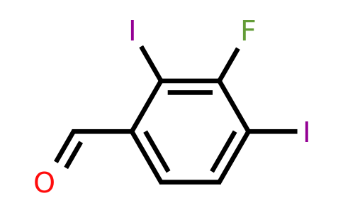 1806389-58-1 | 2,4-Diiodo-3-fluorobenzaldehyde