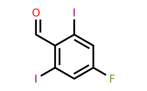 1806389-59-2 | 2,6-Diiodo-4-fluorobenzaldehyde