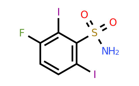 1806389-60-5 | 2,6-Diiodo-3-fluorobenzenesulfonamide