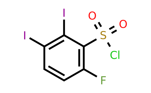 1806389-61-6 | 2,3-Diiodo-6-fluorobenzenesulfonylchloride