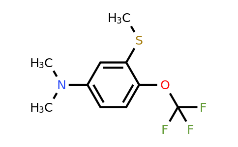 1806389-65-0 | 5-Dimethylamino-2-(trifluoromethoxy)thioanisole