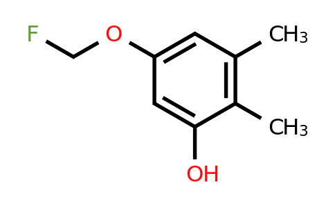 1806389-87-6 | 2,3-Dimethyl-5-(fluoromethoxy)phenol