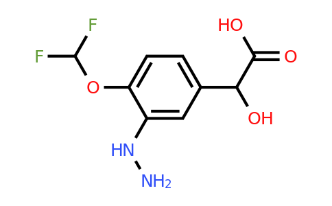 1806390-38-4 | 4-(Difluoromethoxy)-3-hydrazinylmandelic acid