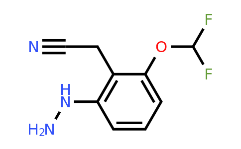 1806390-49-7 | 2-(Difluoromethoxy)-6-hydrazinylphenylacetonitrile