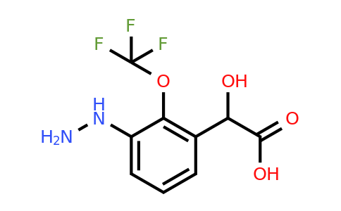 1806390-96-4 | 3-Hydrazinyl-2-(trifluoromethoxy)mandelic acid