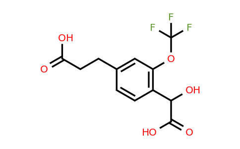 1806391-01-4 | 4-(2-Carboxyethyl)-2-(trifluoromethoxy)mandelic acid