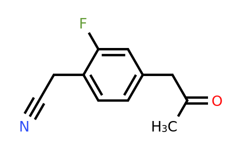 1806391-45-6 | 2-Fluoro-4-(2-oxopropyl)phenylacetonitrile
