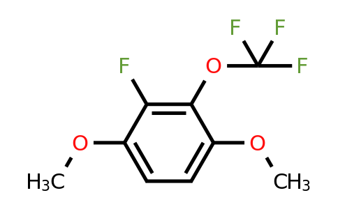 1806391-59-2 | 1,4-Dimethoxy-2-fluoro-3-(trifluoromethoxy)benzene