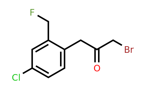 1806392-07-3 | 1-Bromo-3-(4-chloro-2-(fluoromethyl)phenyl)propan-2-one