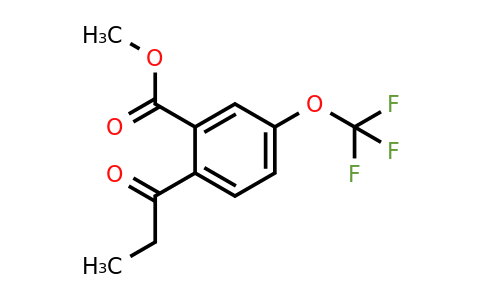 1806392-69-7 | Methyl 2-propionyl-5-(trifluoromethoxy)benzoate