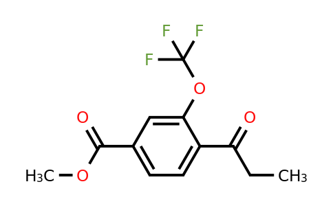1806392-75-5 | Methyl 4-propionyl-3-(trifluoromethoxy)benzoate