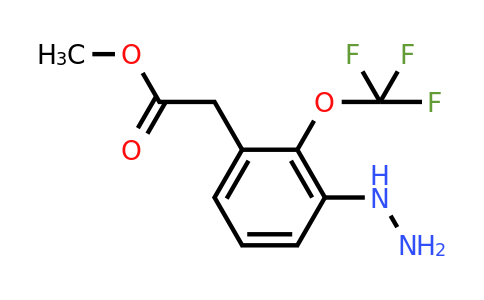 1806393-57-6 | Methyl 3-hydrazinyl-2-(trifluoromethoxy)phenylacetate